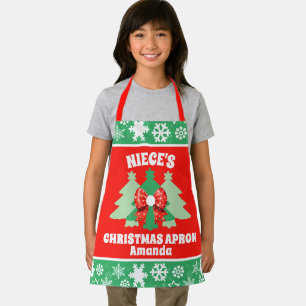 Personalized Niece's Christmas Gift Apron