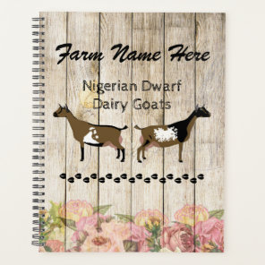 Personalized Nigerian Dwarf Dairy Goat Farm Planner