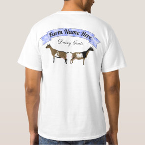 Personalized Nigerian Dwarf Dairy Goat T-Shirt