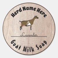 Personalized Nigerian Dwarf Goat Milk Soap