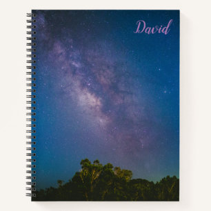 Personalized Night Sky Journal Lined