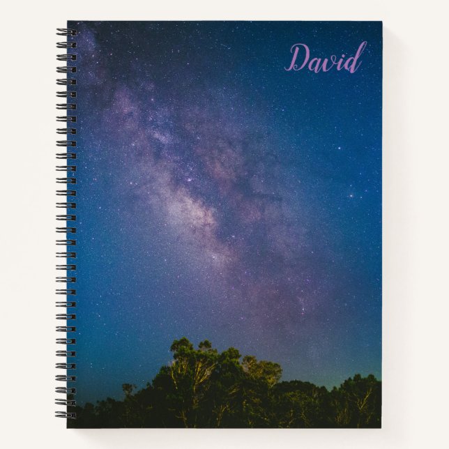 Personalized Night Sky Journal Lined (Front)
