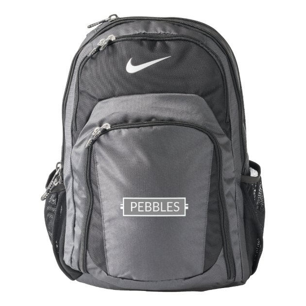 Personalized Nike Backpack Add Your Name Backpack Zazzle