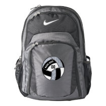 Personalized Nike Volleyball Backpack Black, White Personalized Nike Volleyball Backpack Black, White
