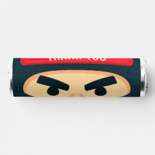 Personalized Ninja Birthday Party Candy Favors