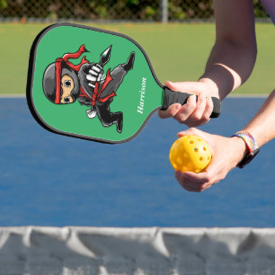 Personalized Ninja Warrior Pickleball Paddle