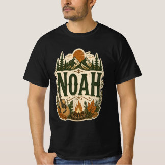 Personalized Noah Camping T-Shirt