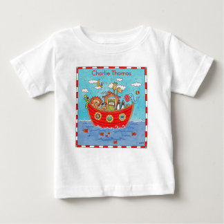 Personalized Noah's Ark Baby T-Shirt