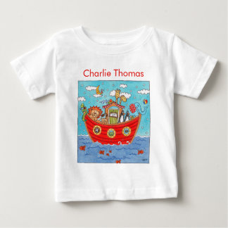 Personalized Noah's Ark Baby T-Shirt