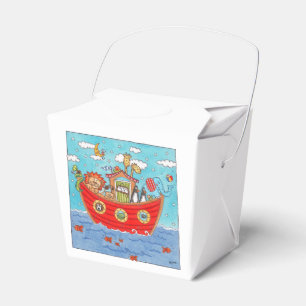 Personalized Noah's Ark  Favor Boxes