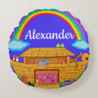 Personalized Noah's Ark Nursery/ kids pillow