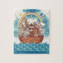 Personalized Noah's Ark Puzzle