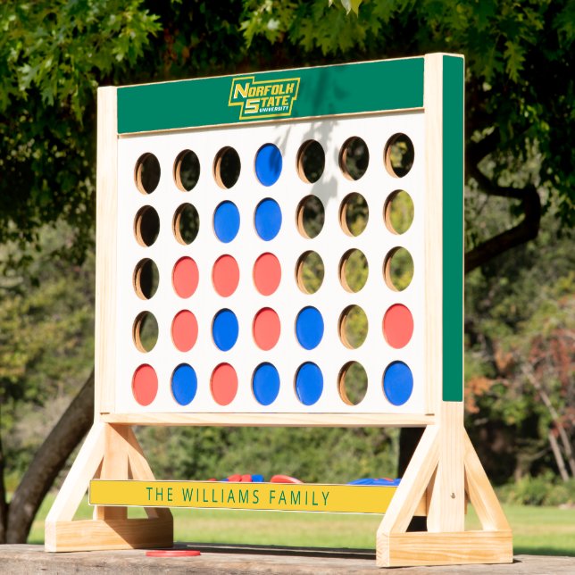 Personalized Norfolk State University Fast Four (Lawn)