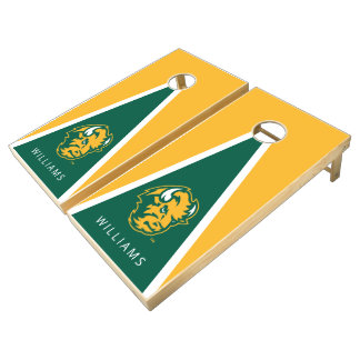 Personalized North Dakota Bison Cornhole Set