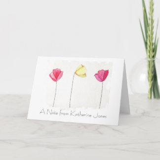Personalized note cards