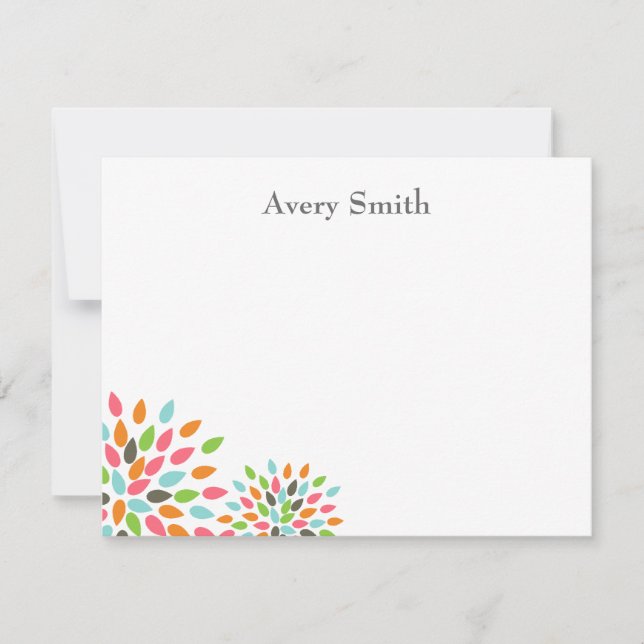 Personalized Note Cards - Designer Style (Front)