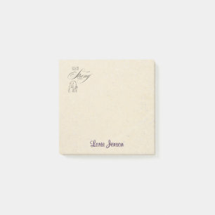 Personalized Note Taking Post It Notes