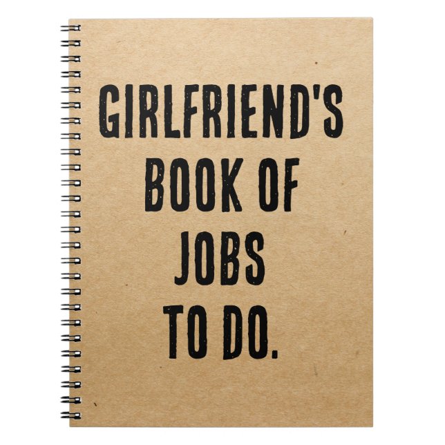 Personalized notebook custom journal gift for her (Front)