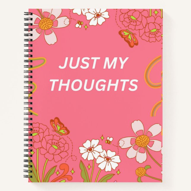 Personalized Notebook | Custom Name Journal  (Front)