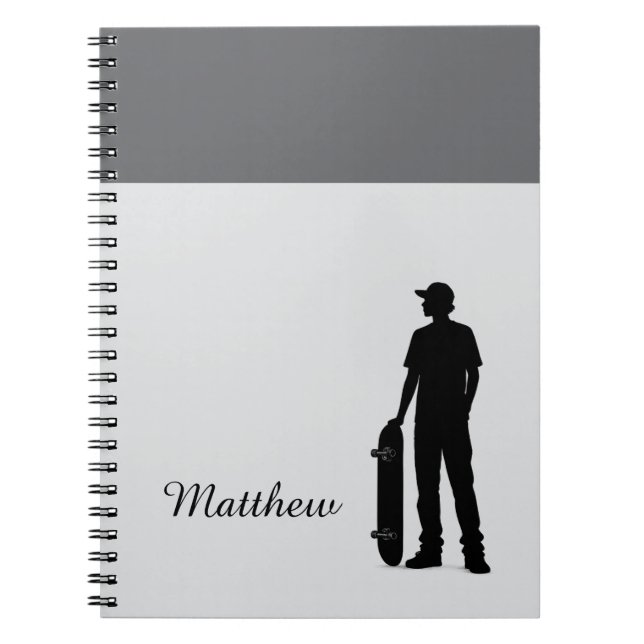 Personalized notebook Design Gift for boys (Front)