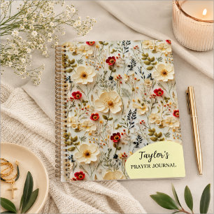 Personalized notebook for women