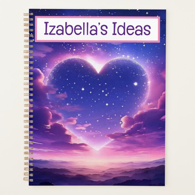 Personalized notebook journal (Front)