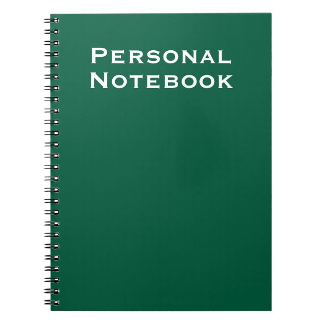 Personalized Notebook Journal (Front)