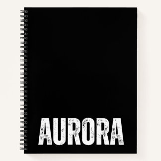 Personalized Notebook with Aurora