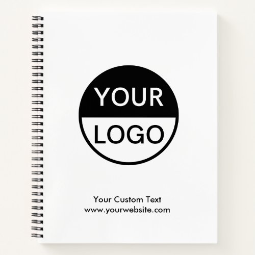 Personalized Notebook With Company Logo