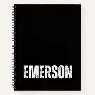 Personalized Notebook with Emerson