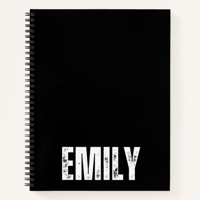 Personalized Notebook with Emily (Front)