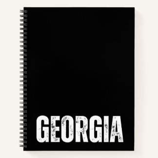 Personalized Notebook with Georgia