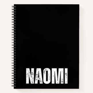 Personalized Notebook with Naomi