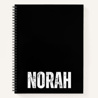 Personalized Notebook with Norah