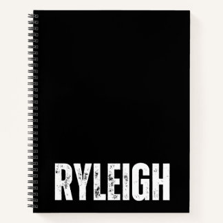 Personalized Notebook with Ryleigh