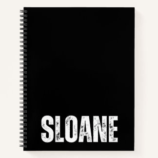 Personalized Notebook with Sloane