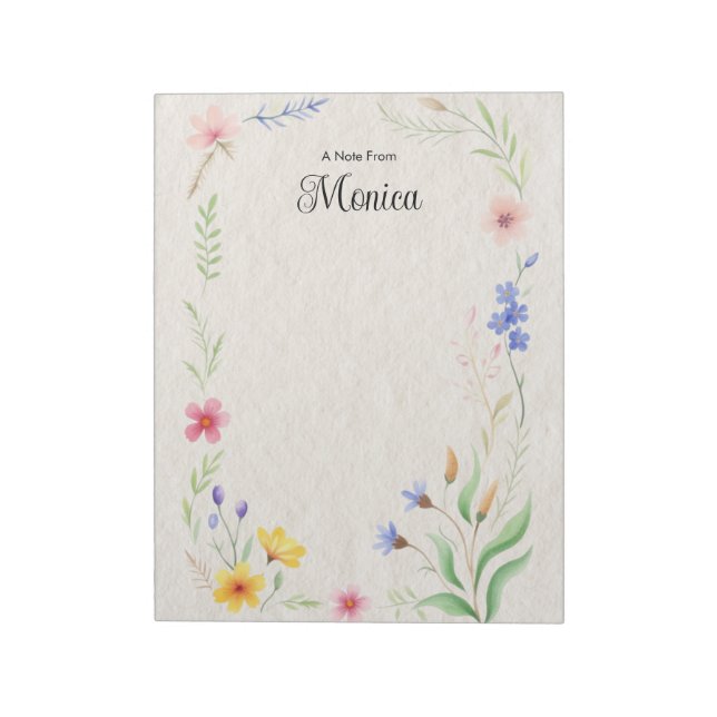 Personalized Notepad (Rotated)