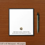 Personalized Notepad For Law Office at Zazzle