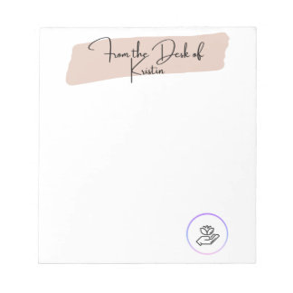 Personalized Notepad with Name and Profession
