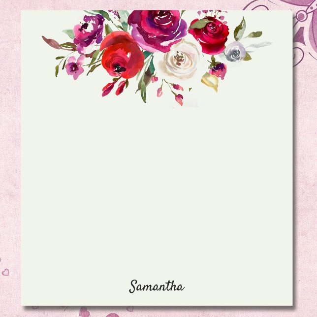 Personalized Notepad YOUR TEXT Gift For Her (Creator Uploaded)