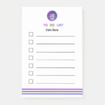 Personalized Notes To Do List 2022 JK Logo