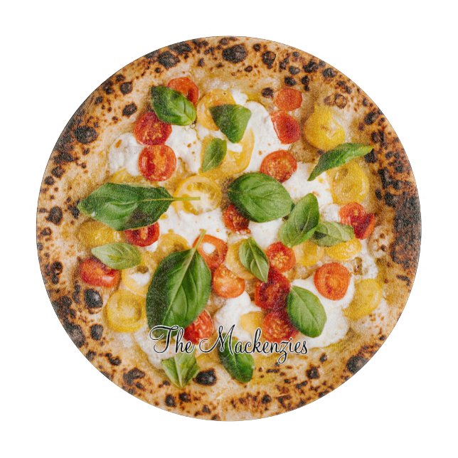 Personalized Novelty Pizza  Cutting Board (Front)