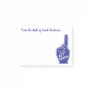 Personalized Number One Coach Foam Finger Post-it Notes