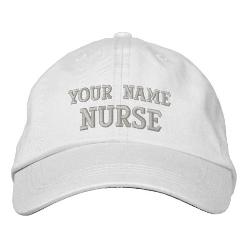 Personalized Nurse Cap