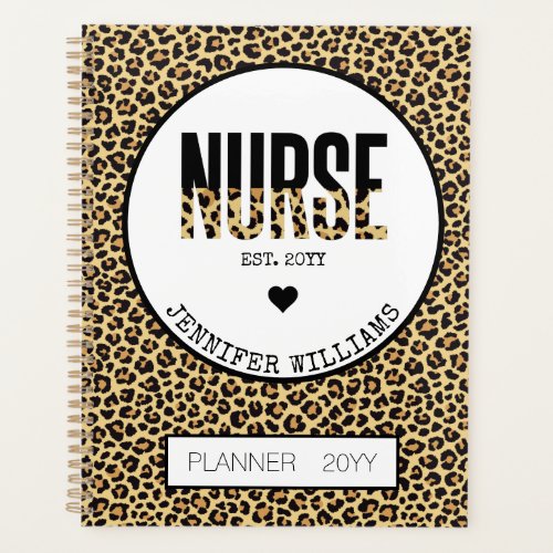 Personalized Nurse Cheetah RN Registered Nurse Planner
