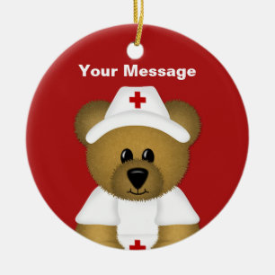 Personalized Nurse Christmas Ornament