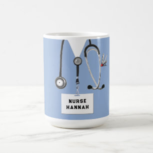 Personalized Nurse Collectible Coffee Mug