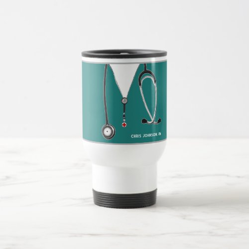 Personalized Nurse Collectible Travel Mug