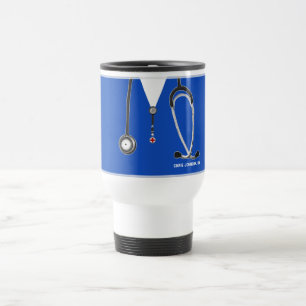Personalized Nurse Collectible Travel Mug