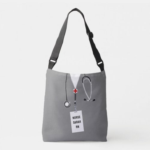 Personalized Nurse Crossbody Bag